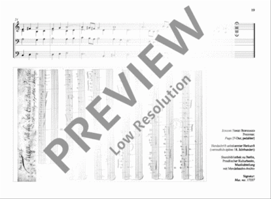 20 Free Organ Works of the North German School Organ scores gallery preview page 20