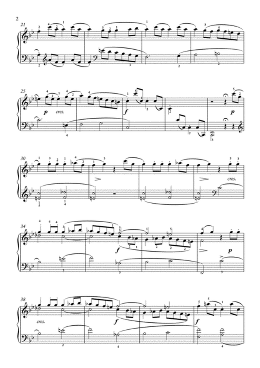 Scarlatti-Sonata in B-Major L.400 K.360(piano) image number null