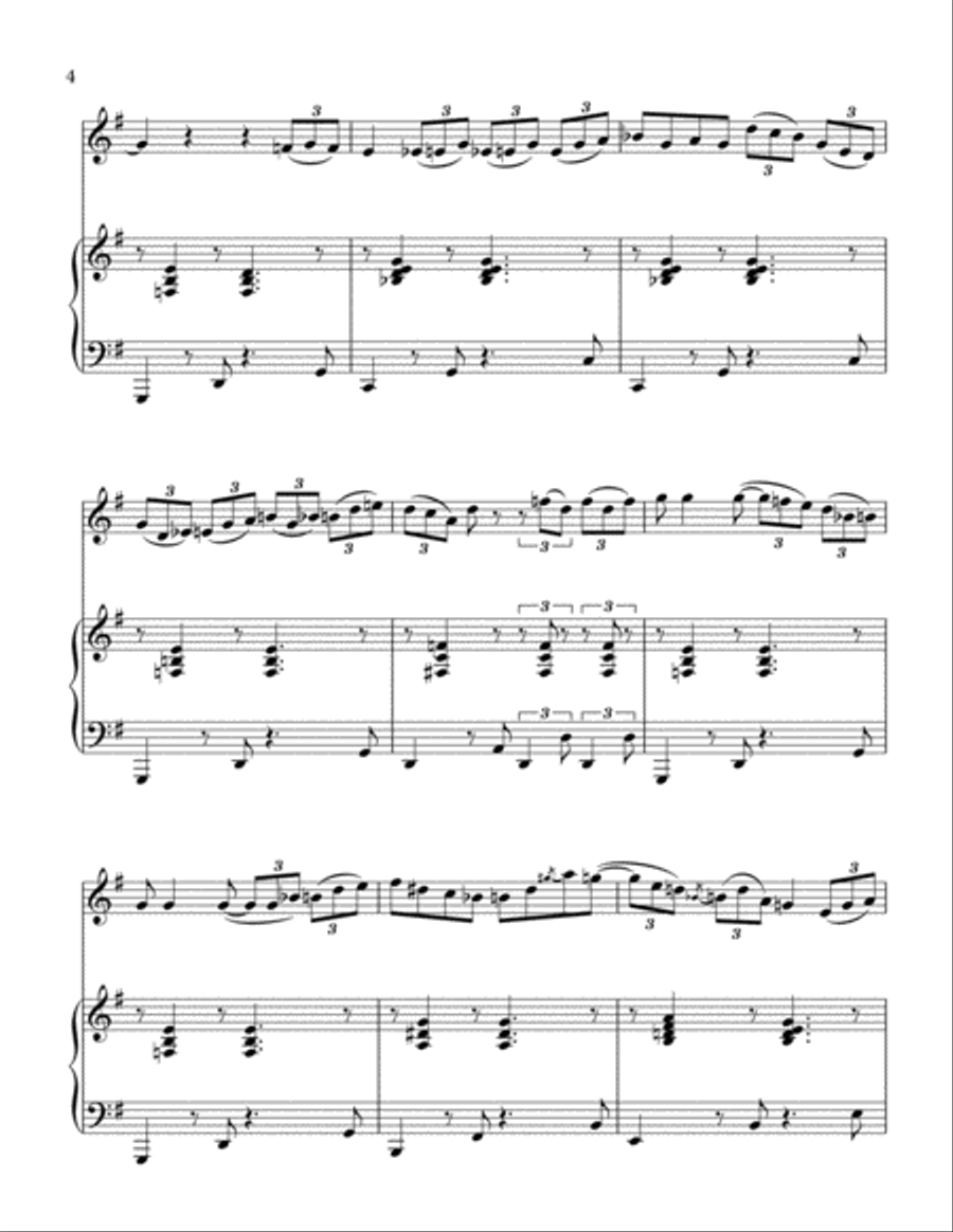 Do Lord Clarinet Solo scores gallery preview page 5