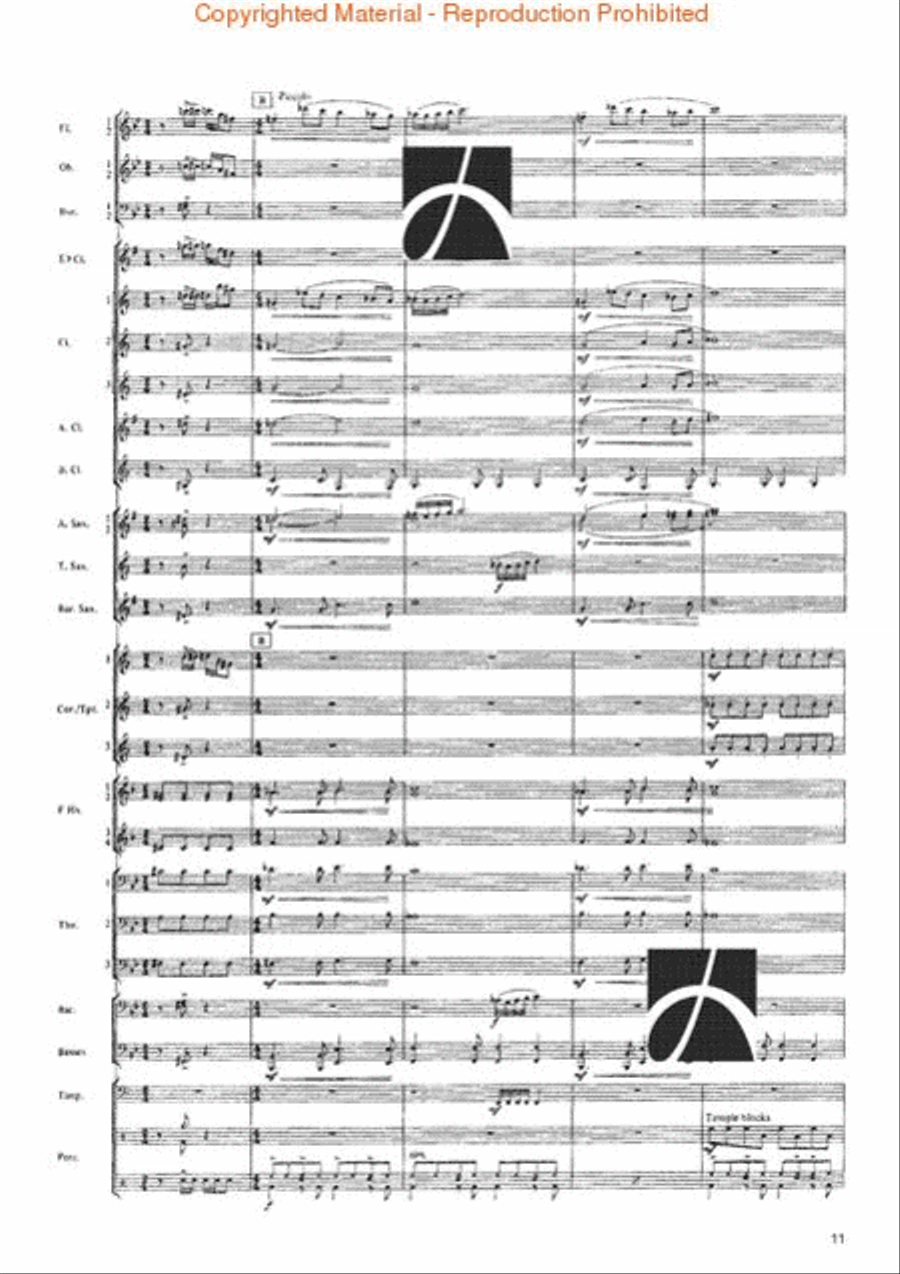 La Storia Concert Band scores gallery preview page 7