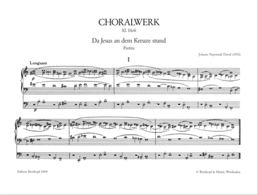 Chorale Works Organ scores gallery preview page 2