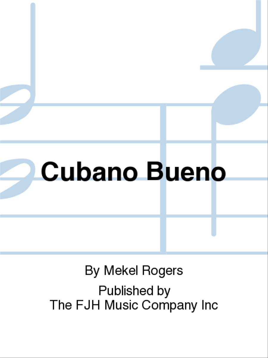Cubano Bueno Concert Band scores gallery preview page 1