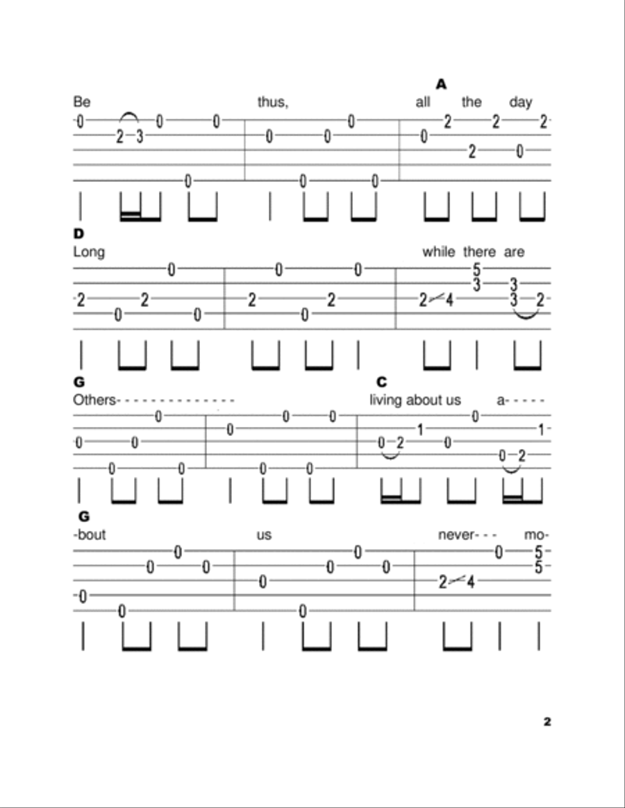 Farther Along Banjo scores gallery preview page 2