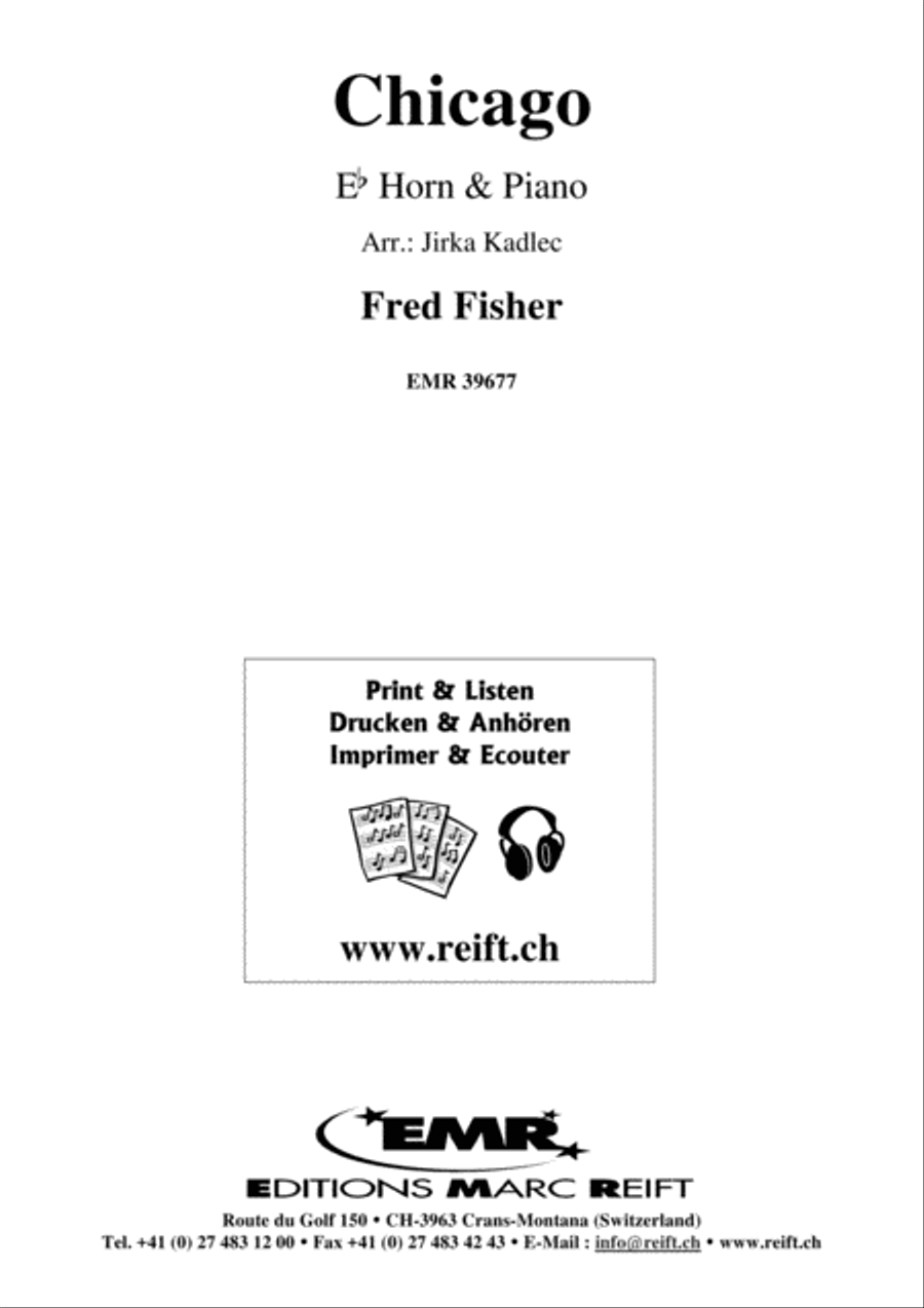 Chicago Chicago Horn scores gallery preview page 1