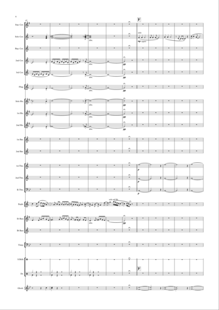 One More Sleep Brass Band scores gallery preview page 6