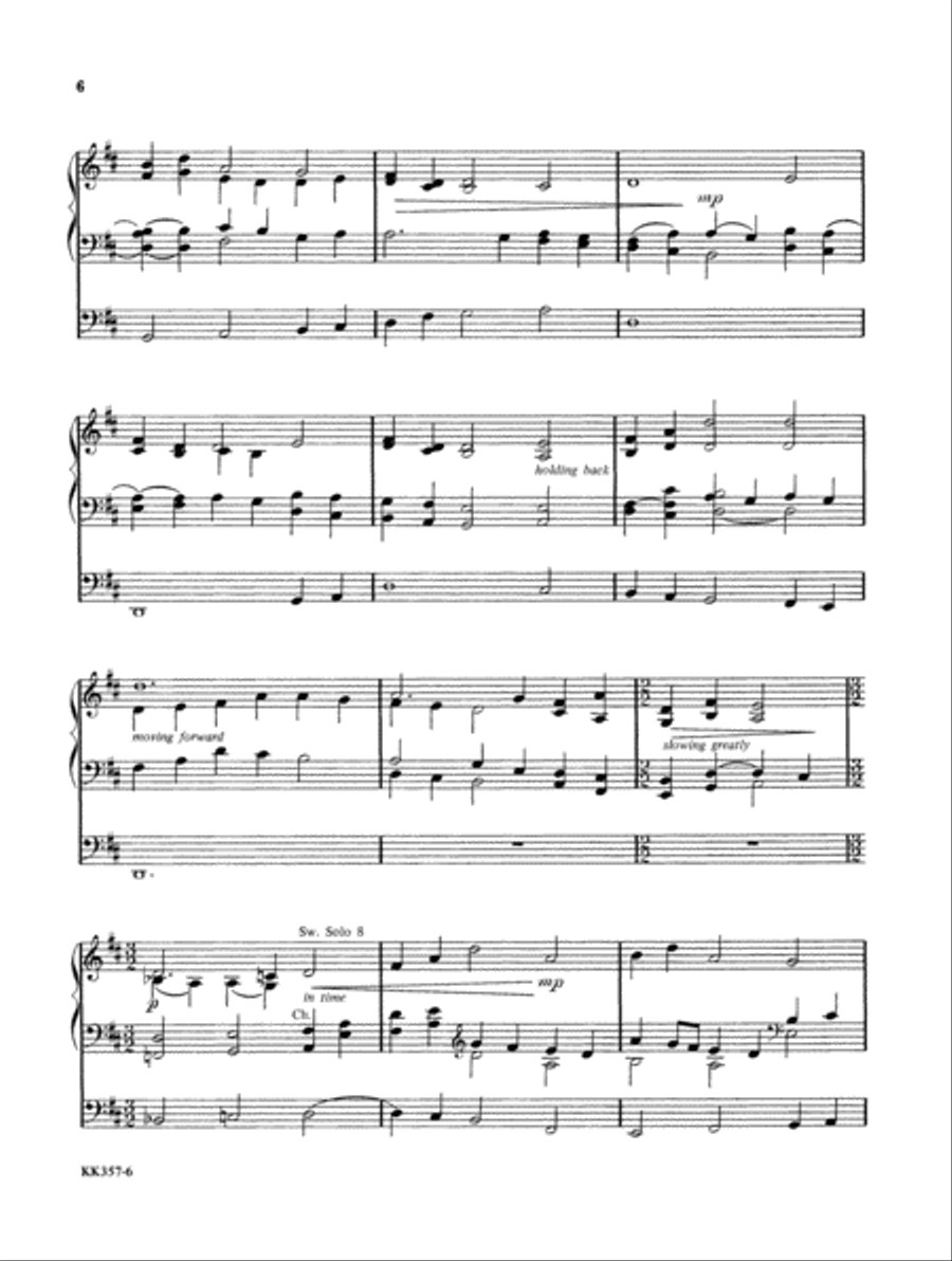Wood Works for Organ, Book 1 Organ scores gallery preview page 6