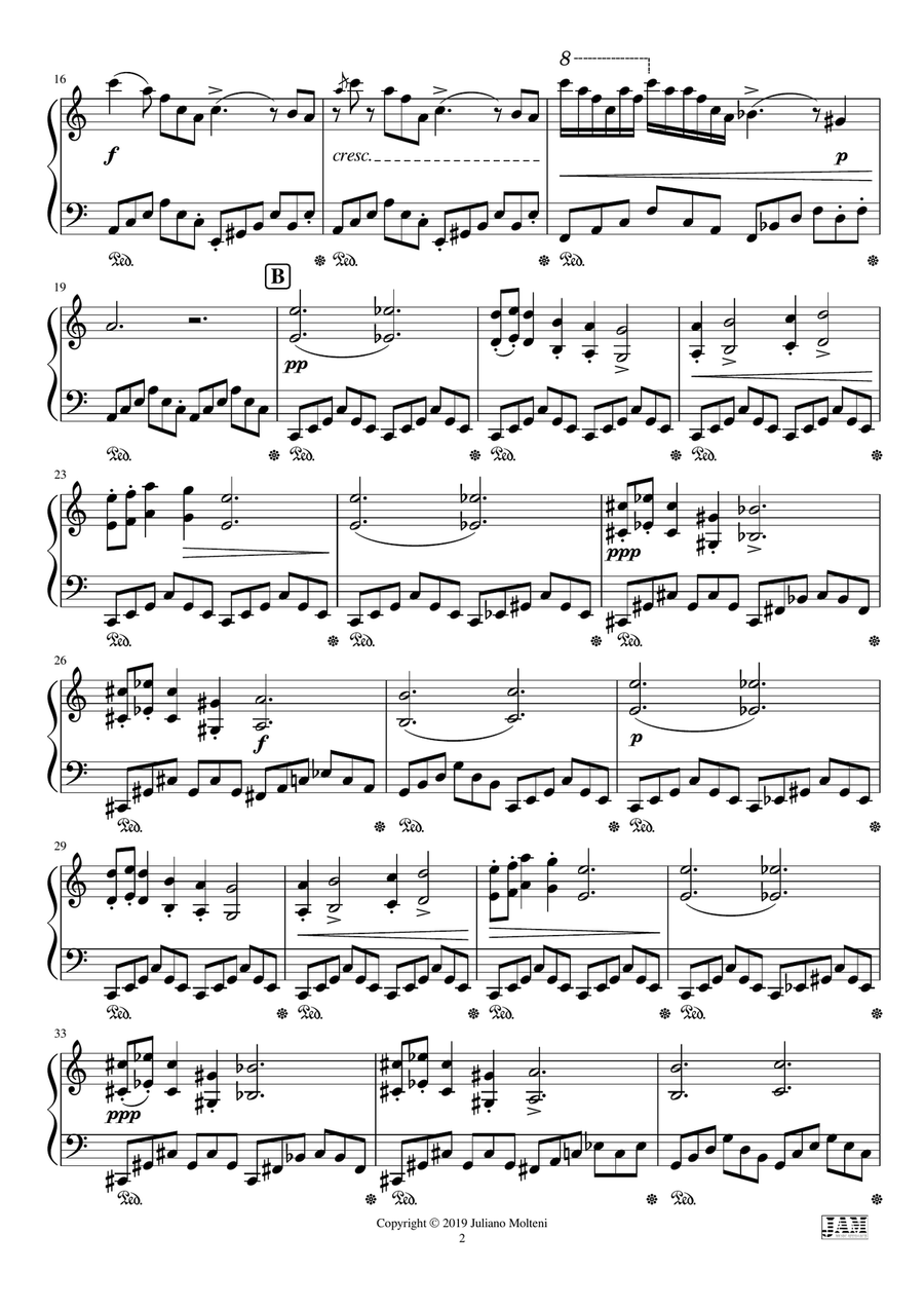 NOCTURNE OP. 9 N. 1 - F. CHOPIN Piano Method scores gallery preview page 4
