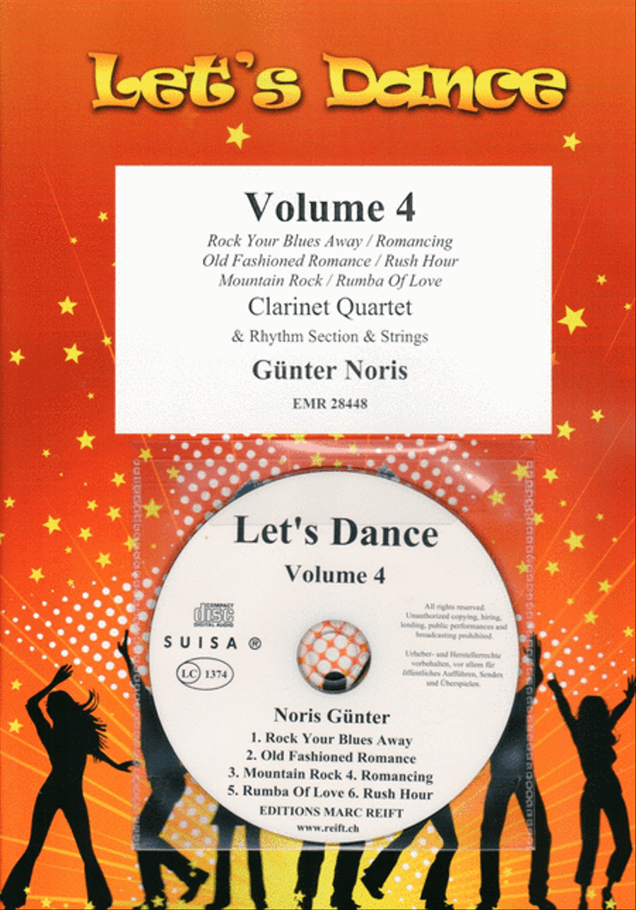 Let's Dance Volume 4 Clarinet Quartet scores gallery preview page 1