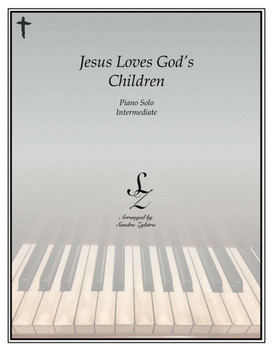 Jesus Loves God's Children (intermediate piano solo) image number null