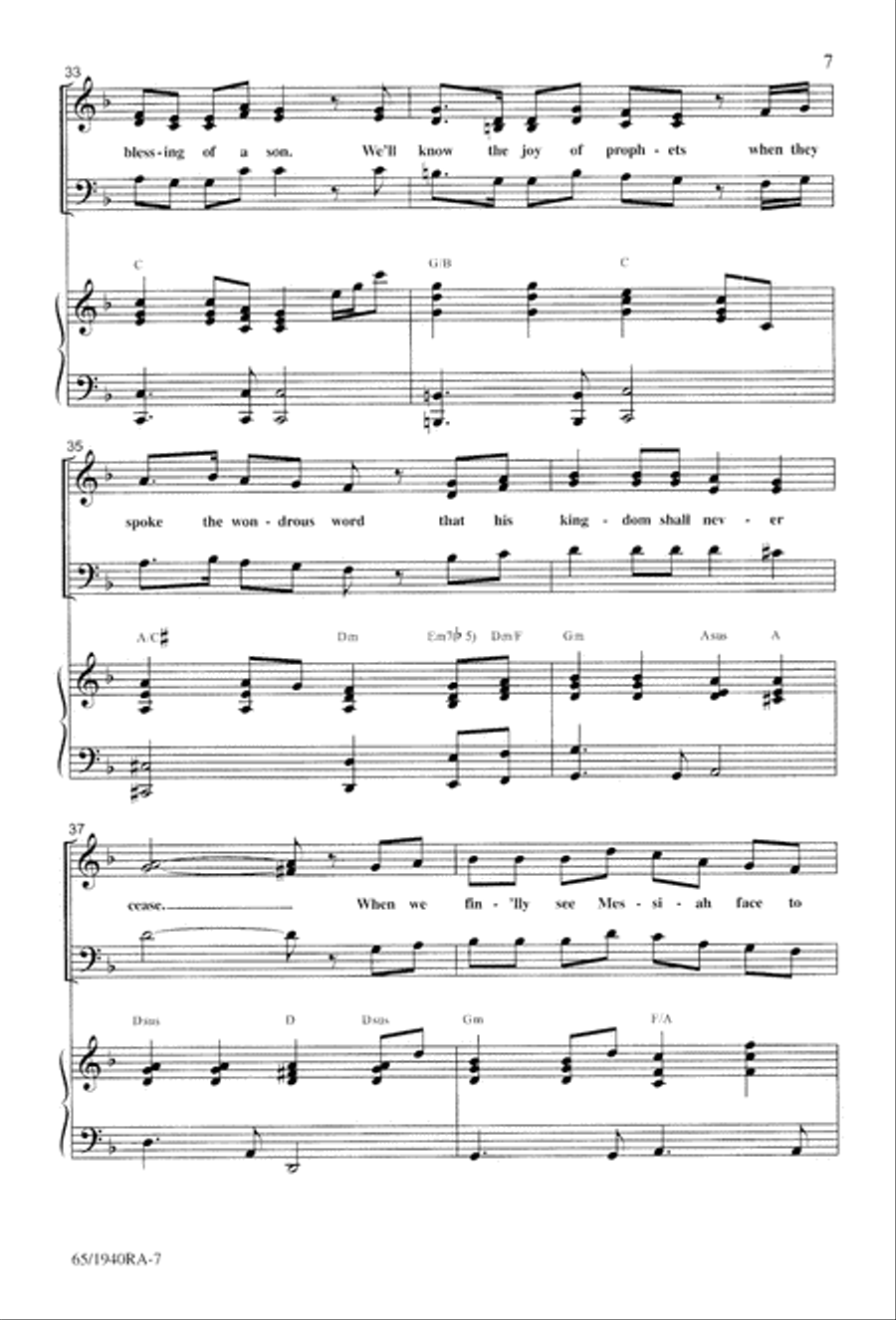 We Will Know Peace We Will Know Peace 3-Part scores gallery preview page 9