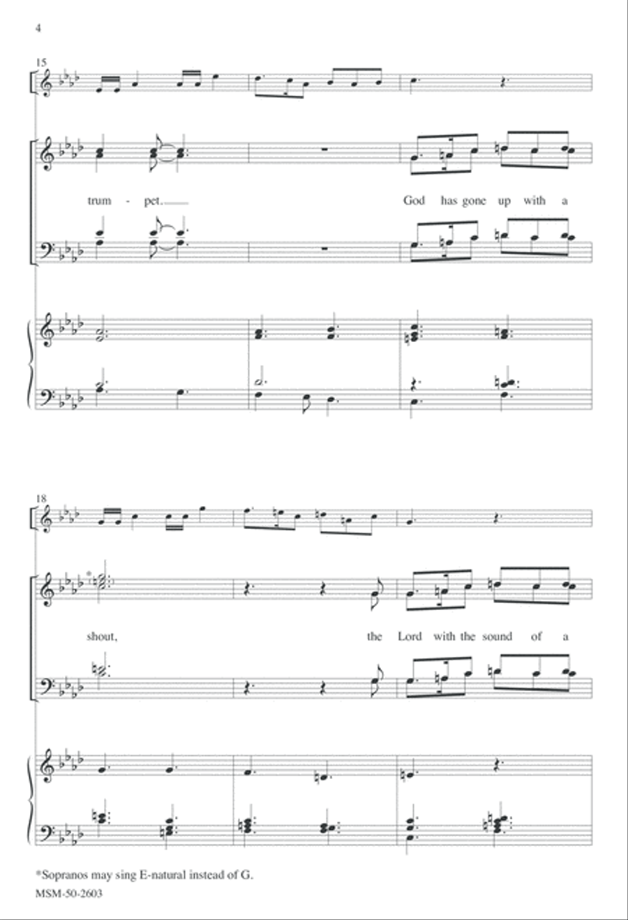 Sing Praises to God 4-Part scores gallery preview page 4