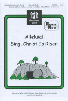 Book cover for Alleluia, Sing, Christ Is Risen