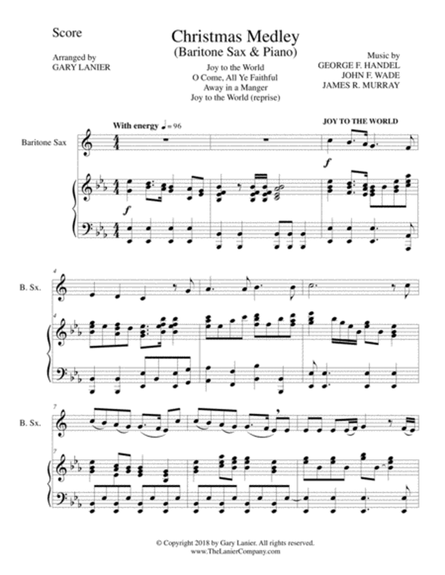 Christmas Joy Medley (Baritone Sax and Piano) image number null