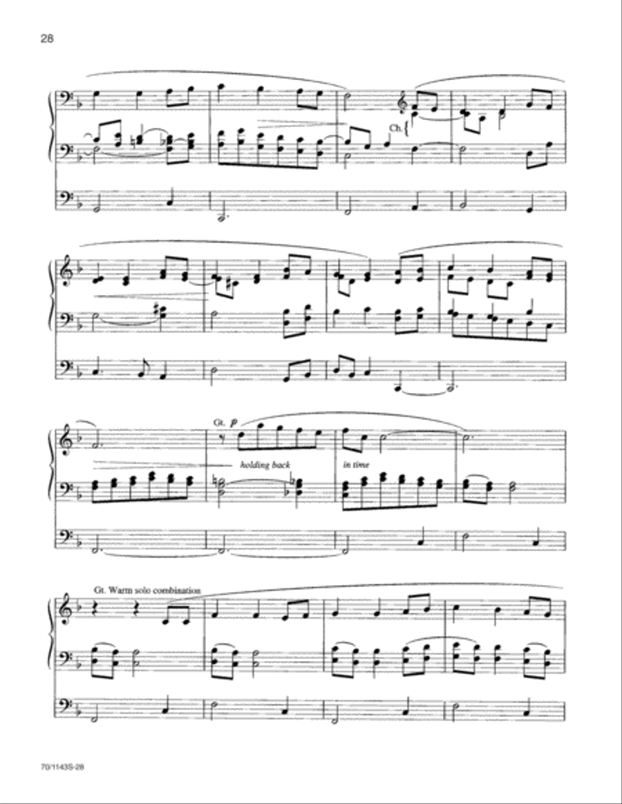 Christmas Pipings Christmas Pipings Organ Solo scores gallery preview page 15