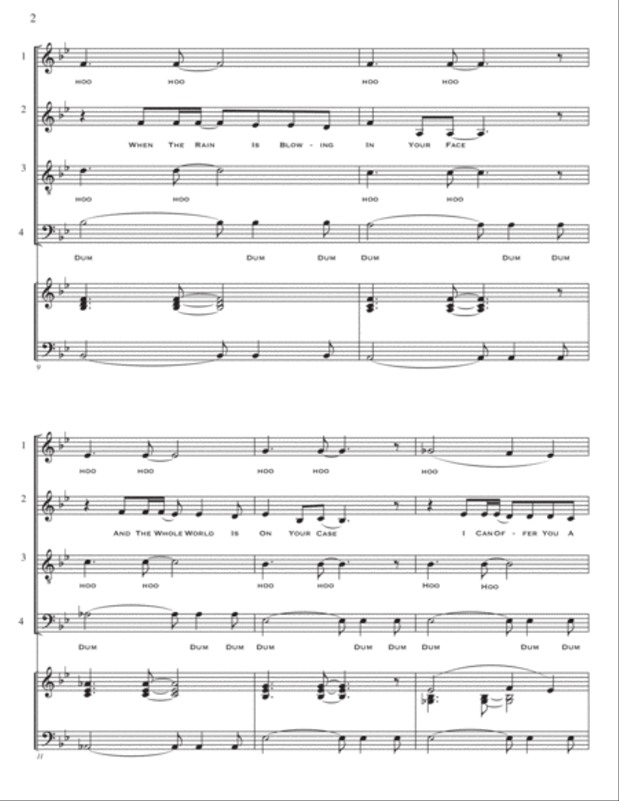 To Make You Feel My Love To Make You Feel My Love 4-Part scores gallery preview page 3
