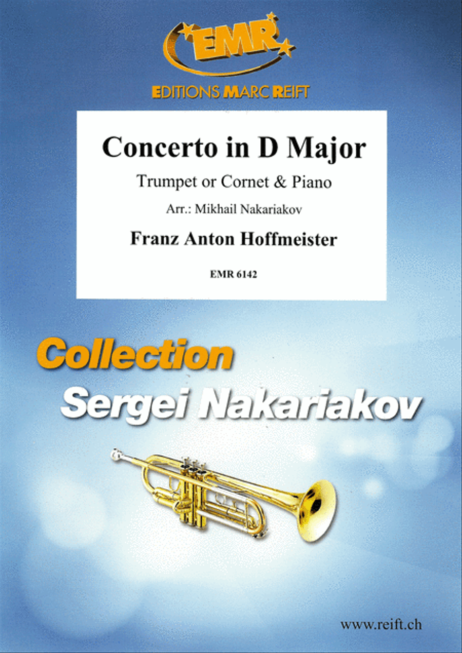 Concerto in D Major Cornet scores gallery preview page 1