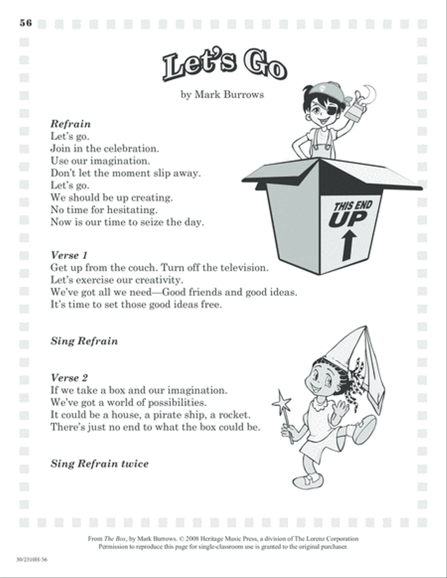 The Box Unison Choir scores gallery preview page 57