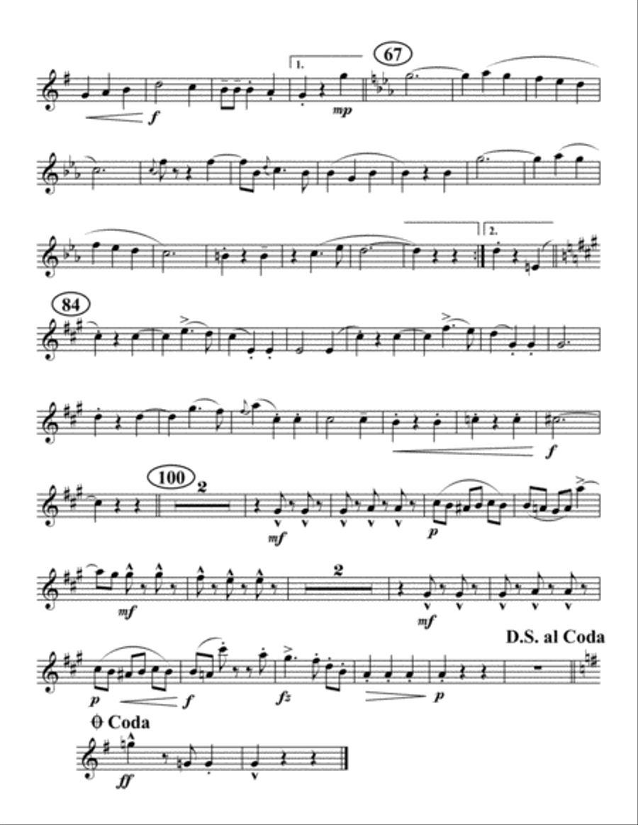 Blue Danube Brass Quintet scores gallery preview page 6