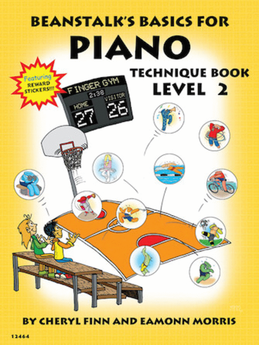 Book cover for Beanstalk's Basics for Piano