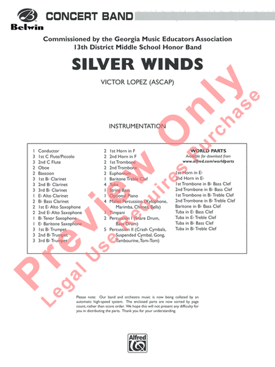 Silver Winds image number null