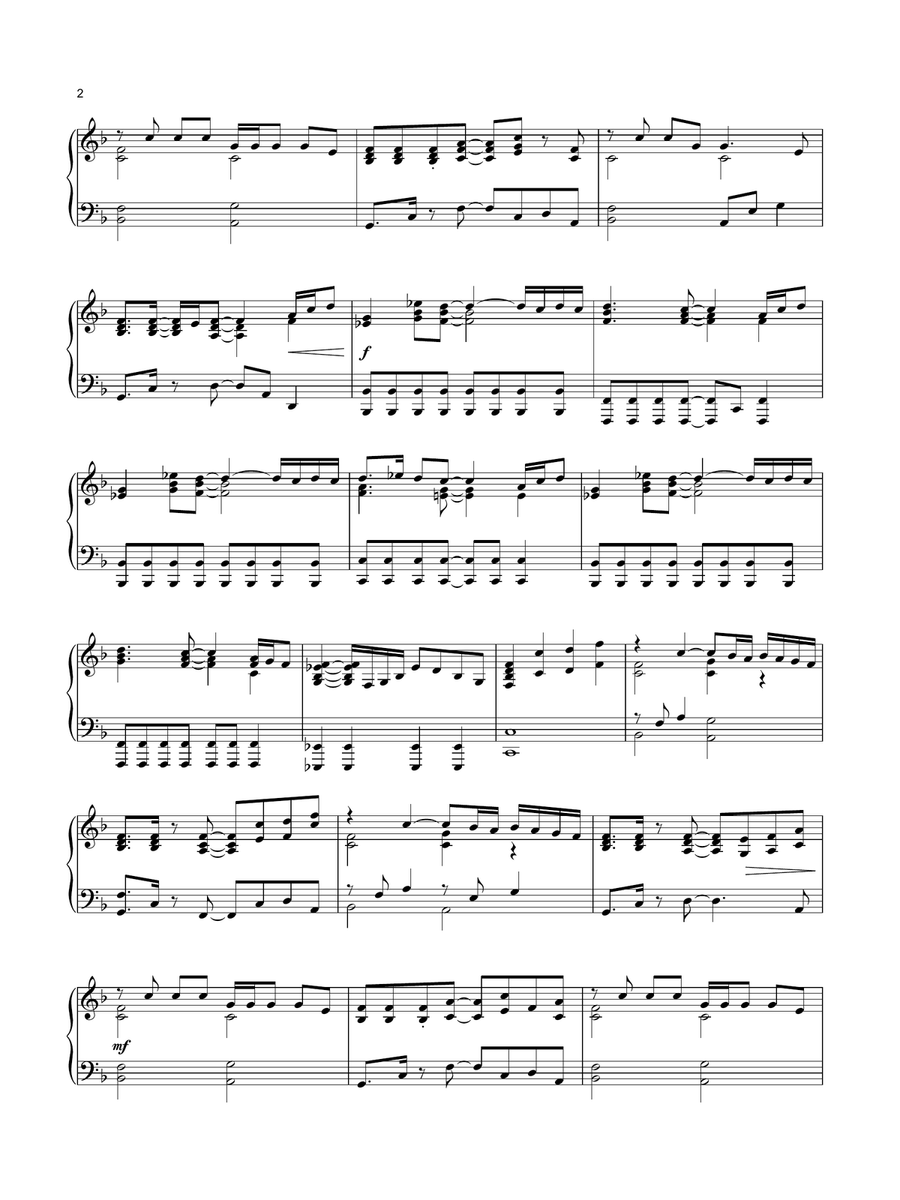 Seasons Of Love (from Rent) (arr. Mark Hayes) Piano Solo scores gallery preview page 2