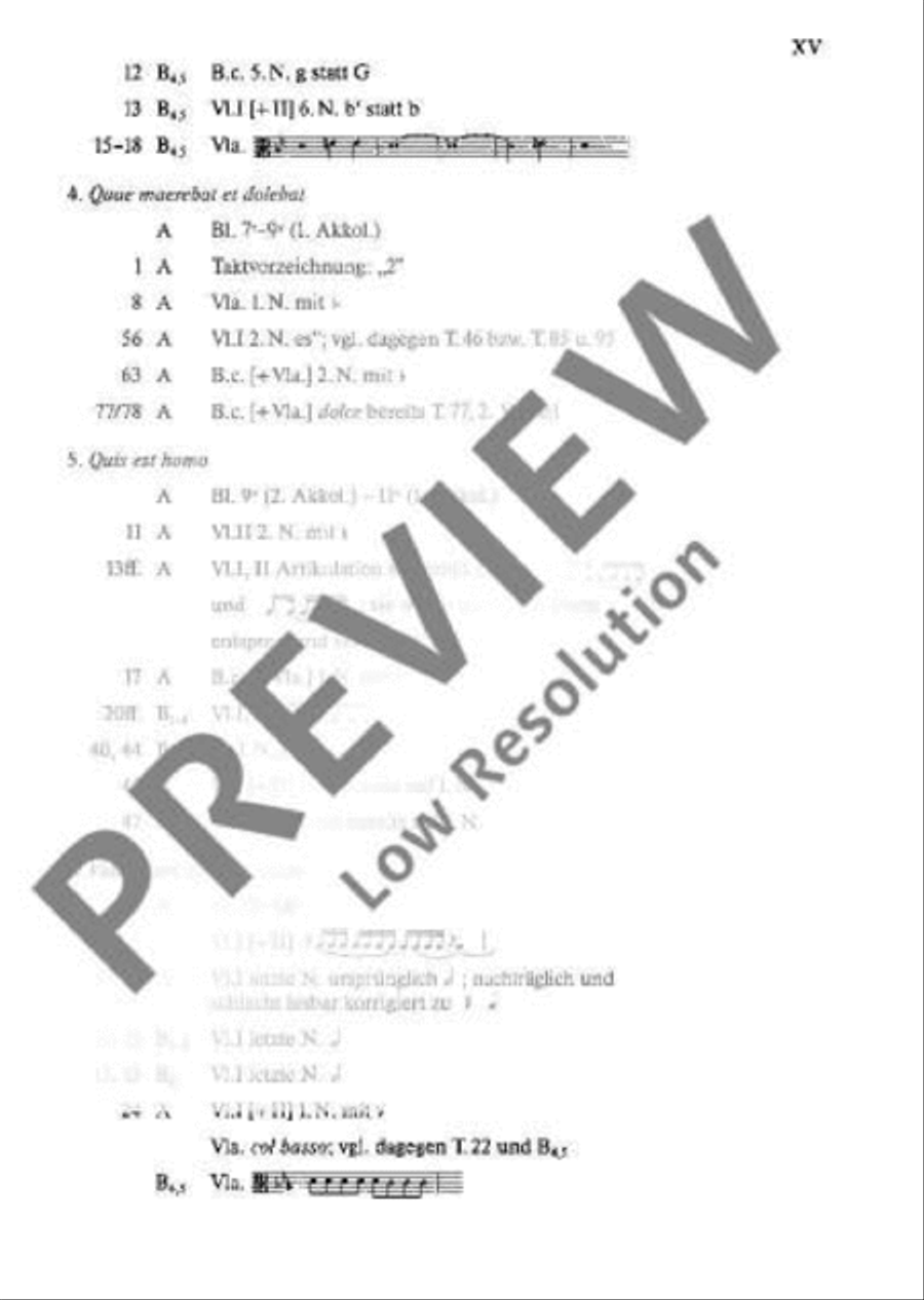 Stabat Mater Basso Continuo scores gallery preview page 16