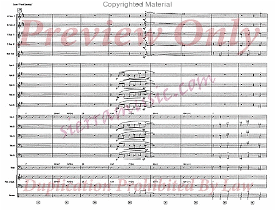 Frank Speaking Frank Speaking Jazz Ensemble scores gallery preview page 12