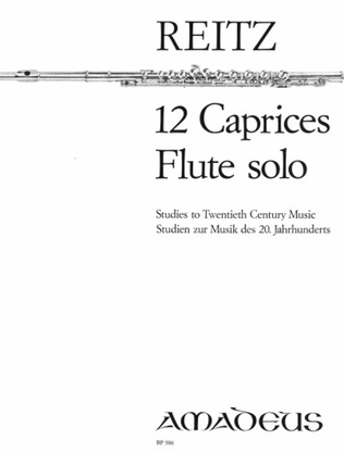 Book cover for 12 Caprices op. 4