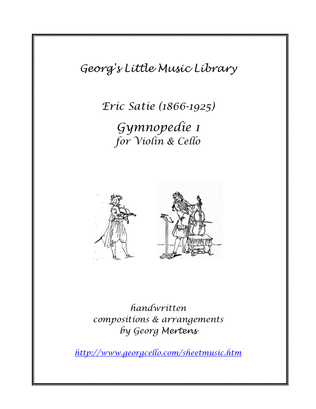 Satie Gymnopedie 1 for violin & cello