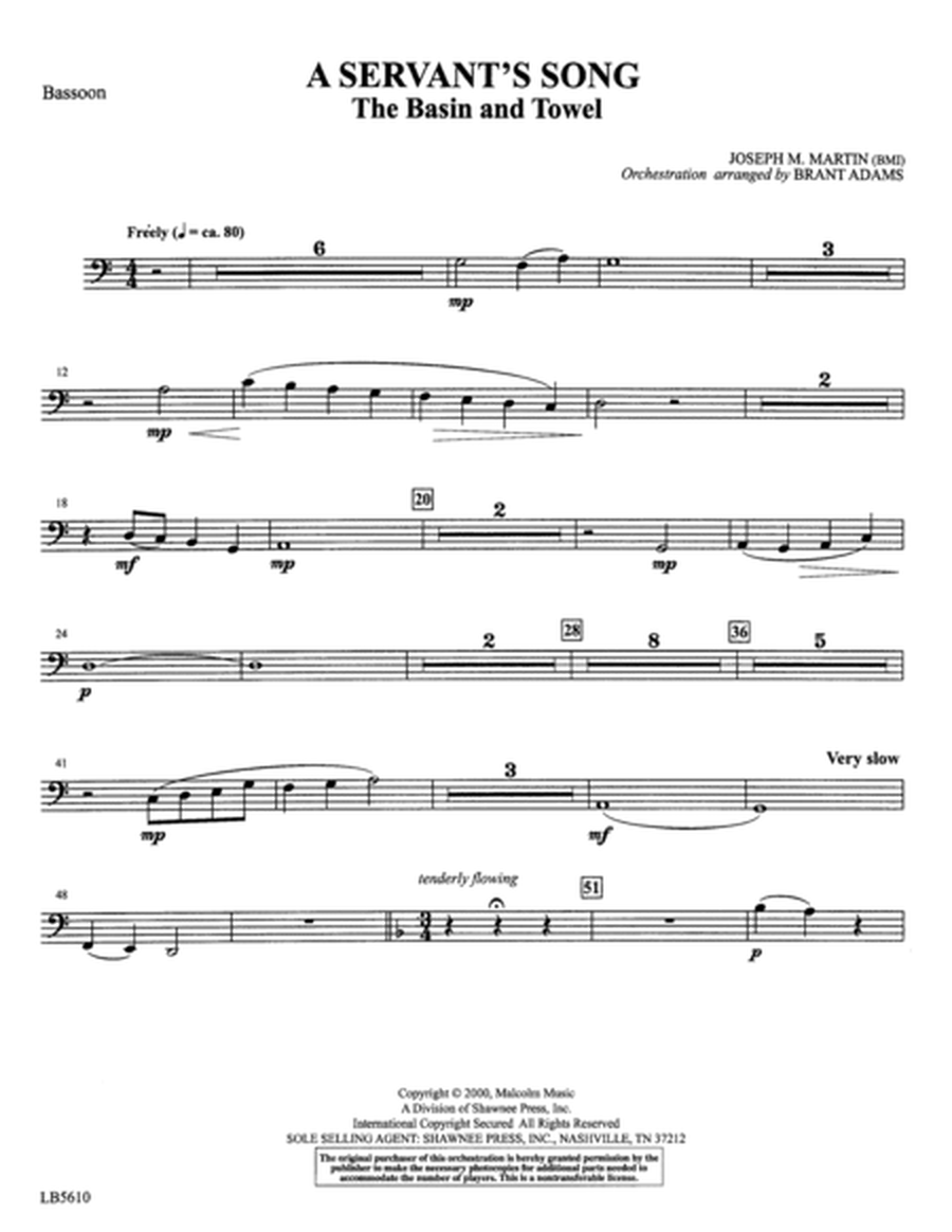 Colors of Grace - Lessons for Lent (New Edition) (Orchestra Accompaniment) - Bassoon