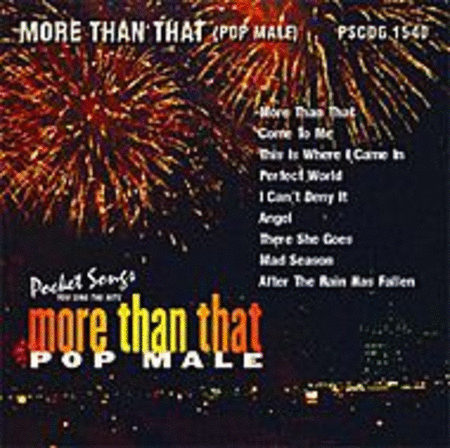 More Than That: Pop Male (Karaoke CDG) image number null