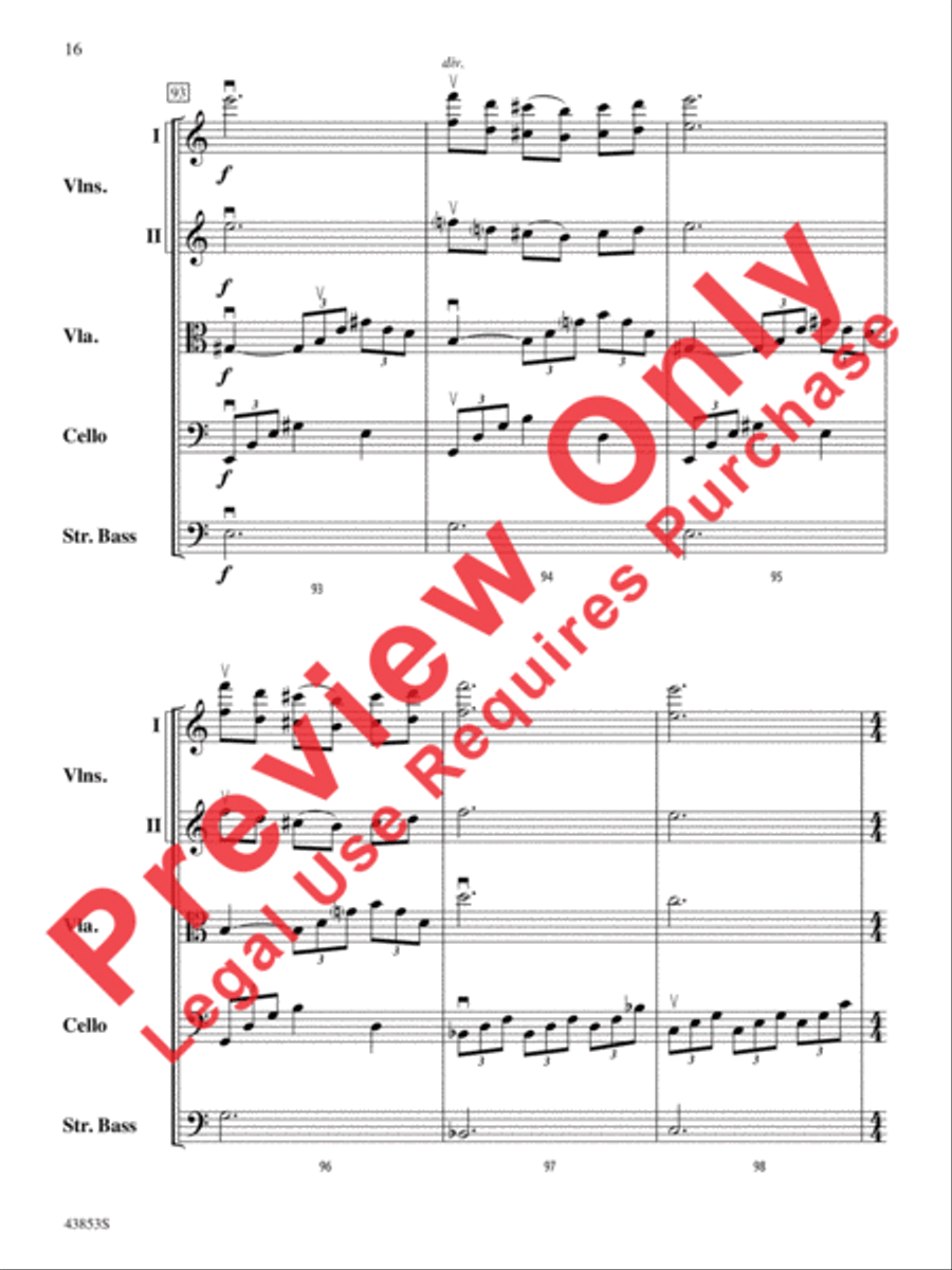 Miraj String Orchestra scores gallery preview page 17