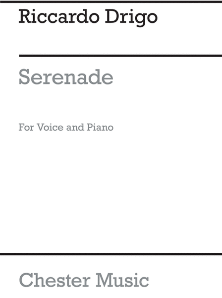 Serenade (Voice And Piano)  Sheet Music