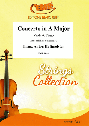 Book cover for Concerto in A Major