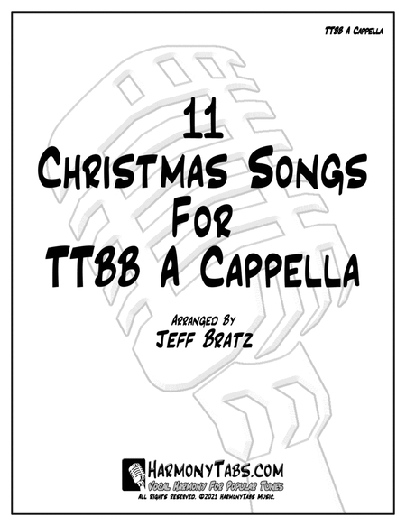 11 Christmas Songs For TTBB A Cappella image number null