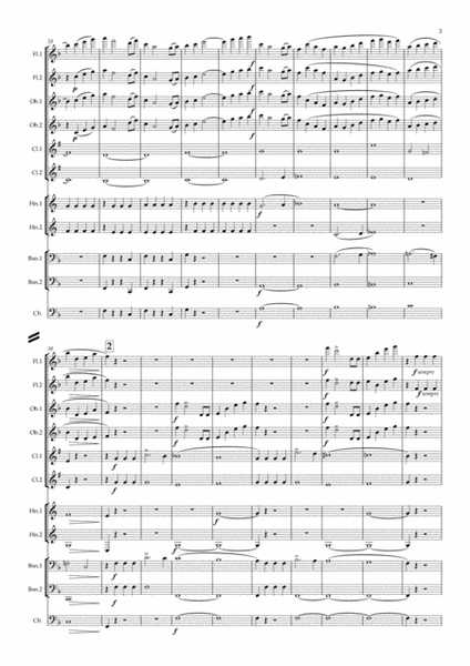 Fauré: Masques et Bergamasques Suite Op.112 - symphonic wind image number null