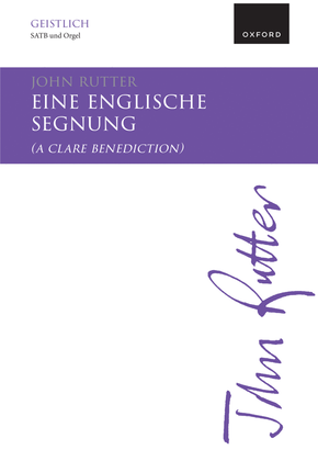 Book cover for Eine englische Segnung (A Clare Benediction)