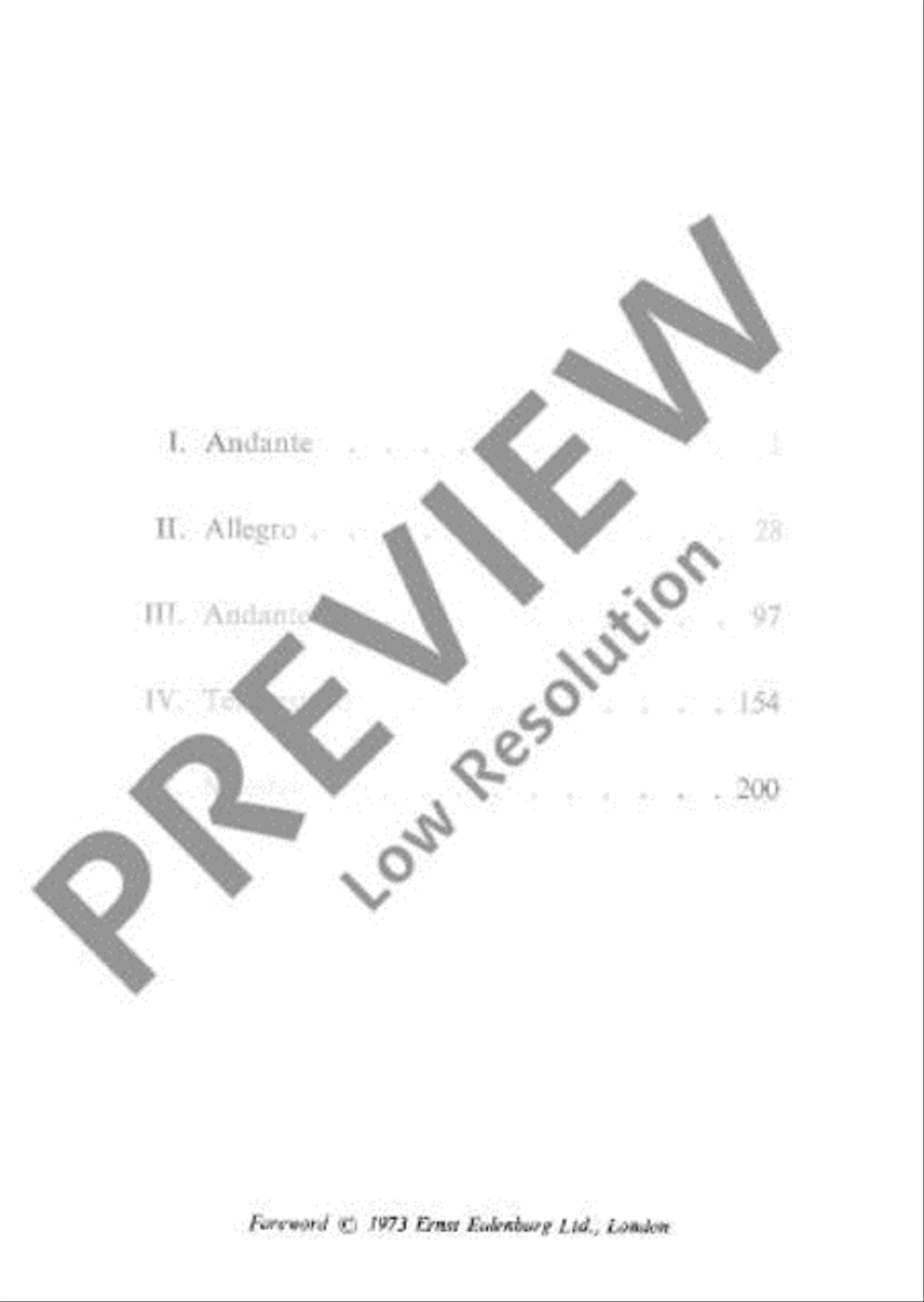 Symphony No. 2 C minor Orchestra scores gallery preview page 3