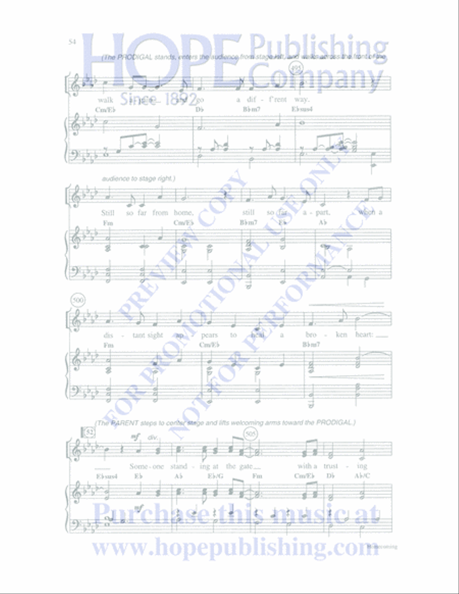 Once Upon a Parable Unison Choir scores gallery preview page 54