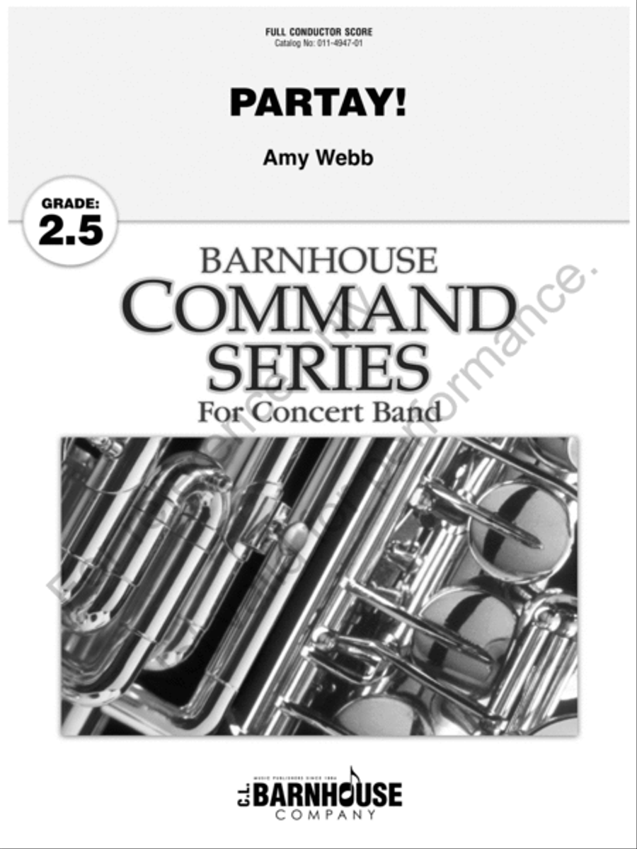 Partay! Concert Band scores gallery preview page 2