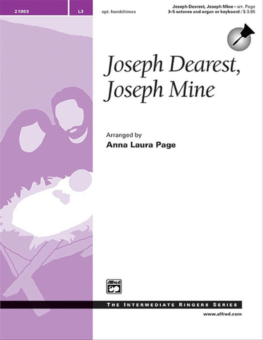 Joseph Dearest, Joseph Mine Handbell Choir scores gallery preview page 1