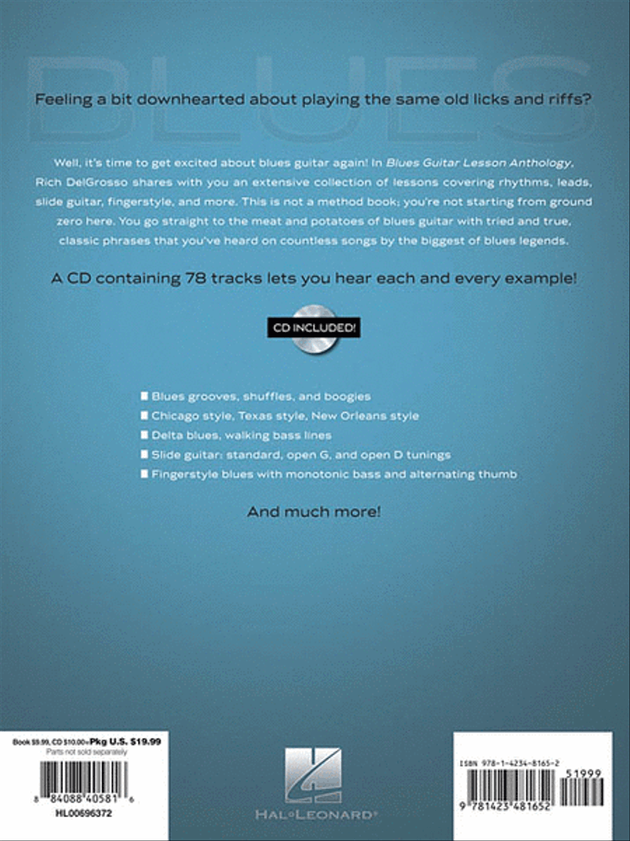 Blues Guitar Lesson Anthology Electric Guitar scores gallery preview page 2