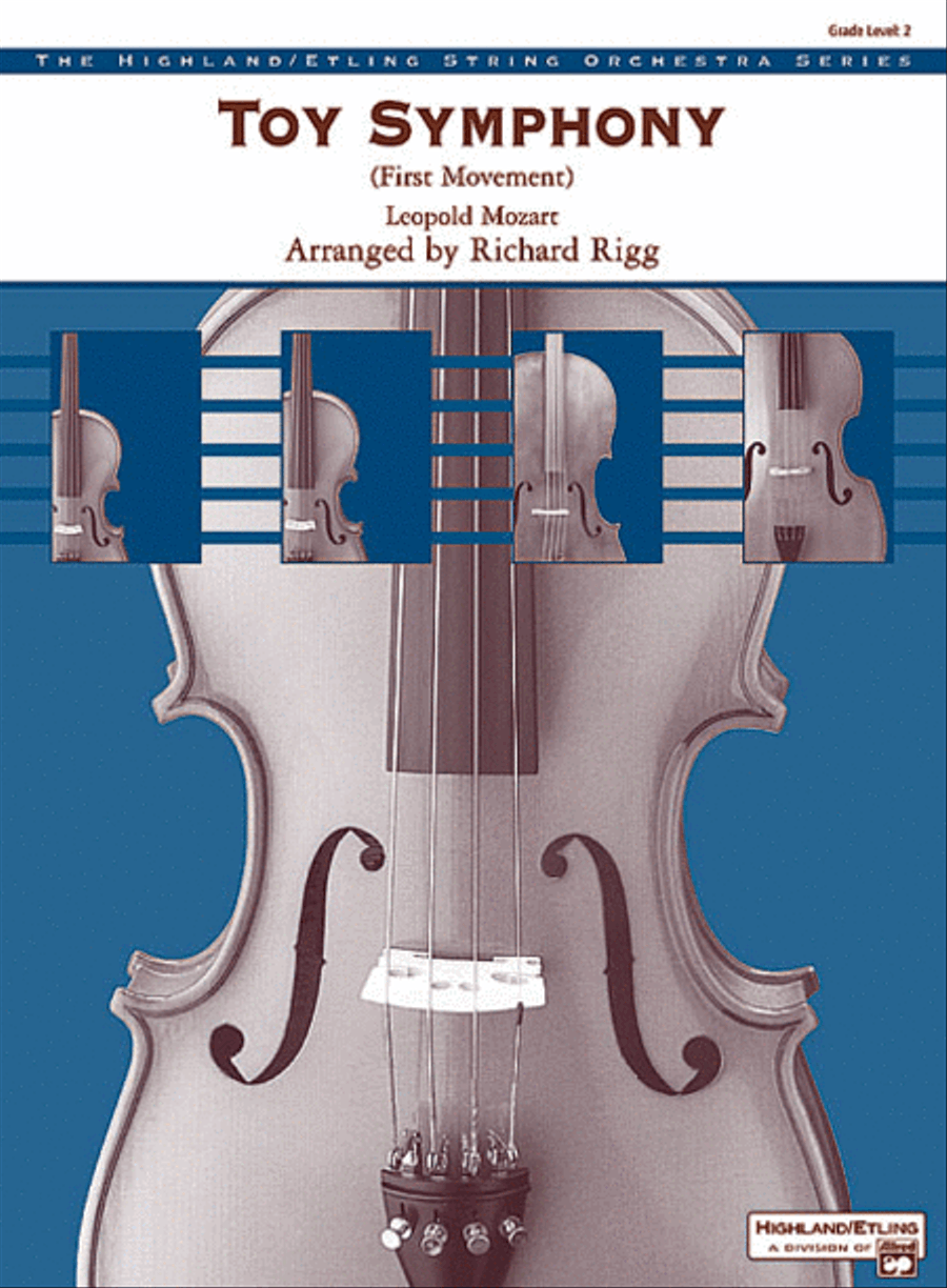 Toy Symphony String Orchestra scores gallery preview page 1