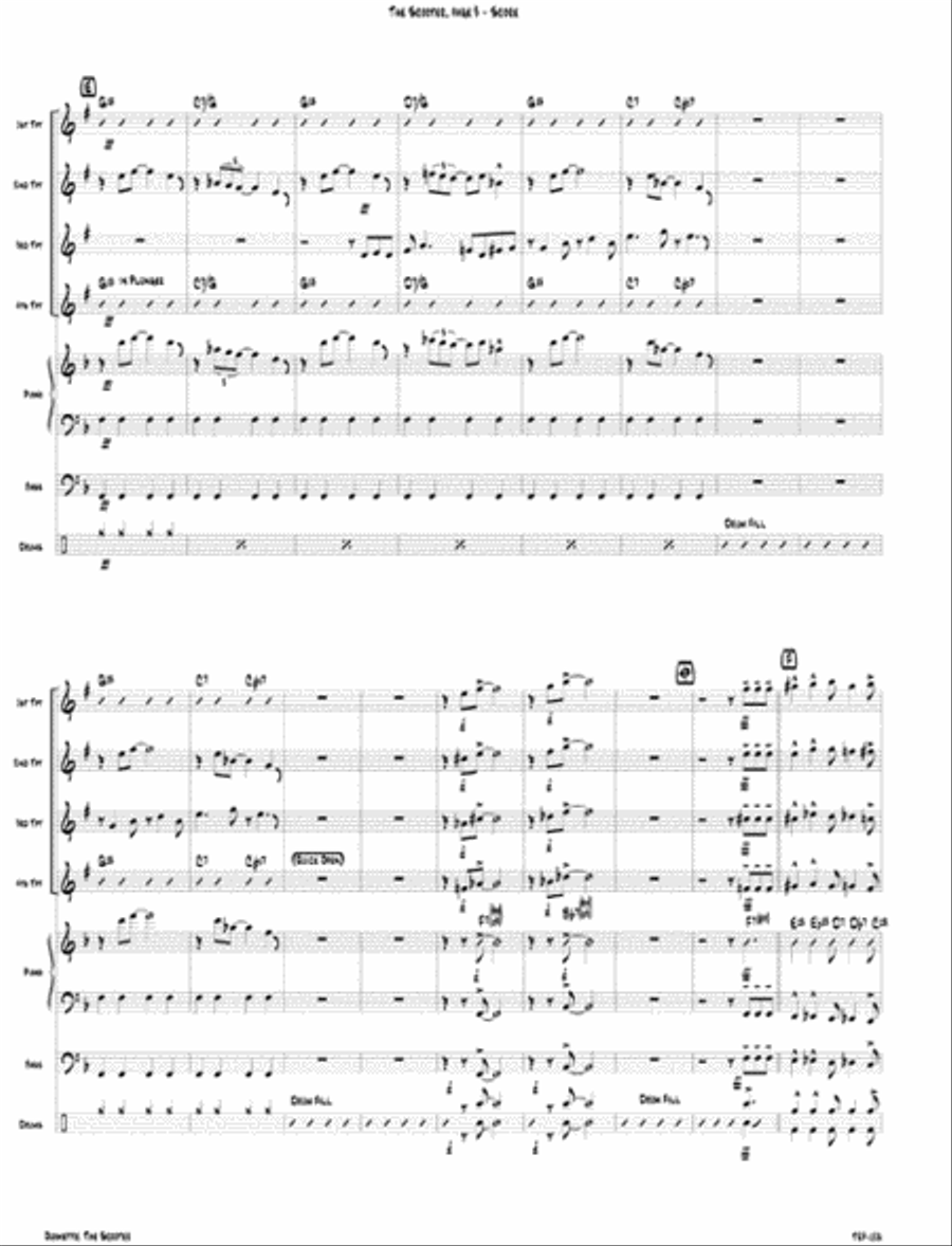 The Scooter The Scooter Small Ensemble scores gallery preview page 4