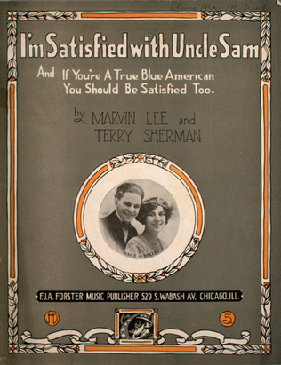 Book cover for I'm Satisfied with Uncle Sam