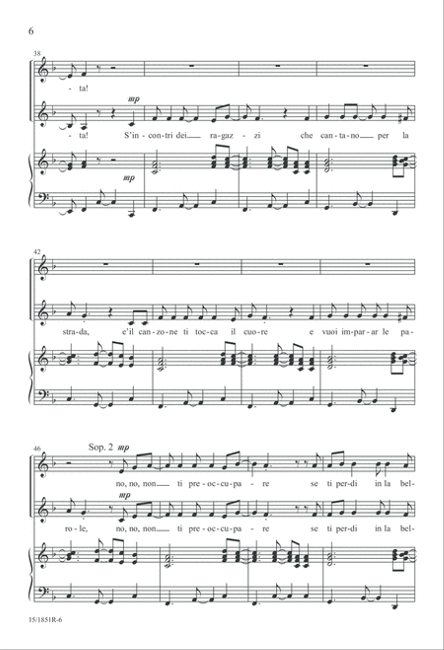 Se Puoi Parlare Se Puoi Parlare SSA scores gallery preview page 6