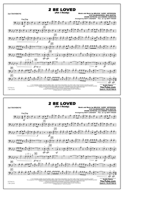 Book cover for 2 Be Loved (Am I Ready) (arr. Conaway & Finger) - 2nd Trombone
