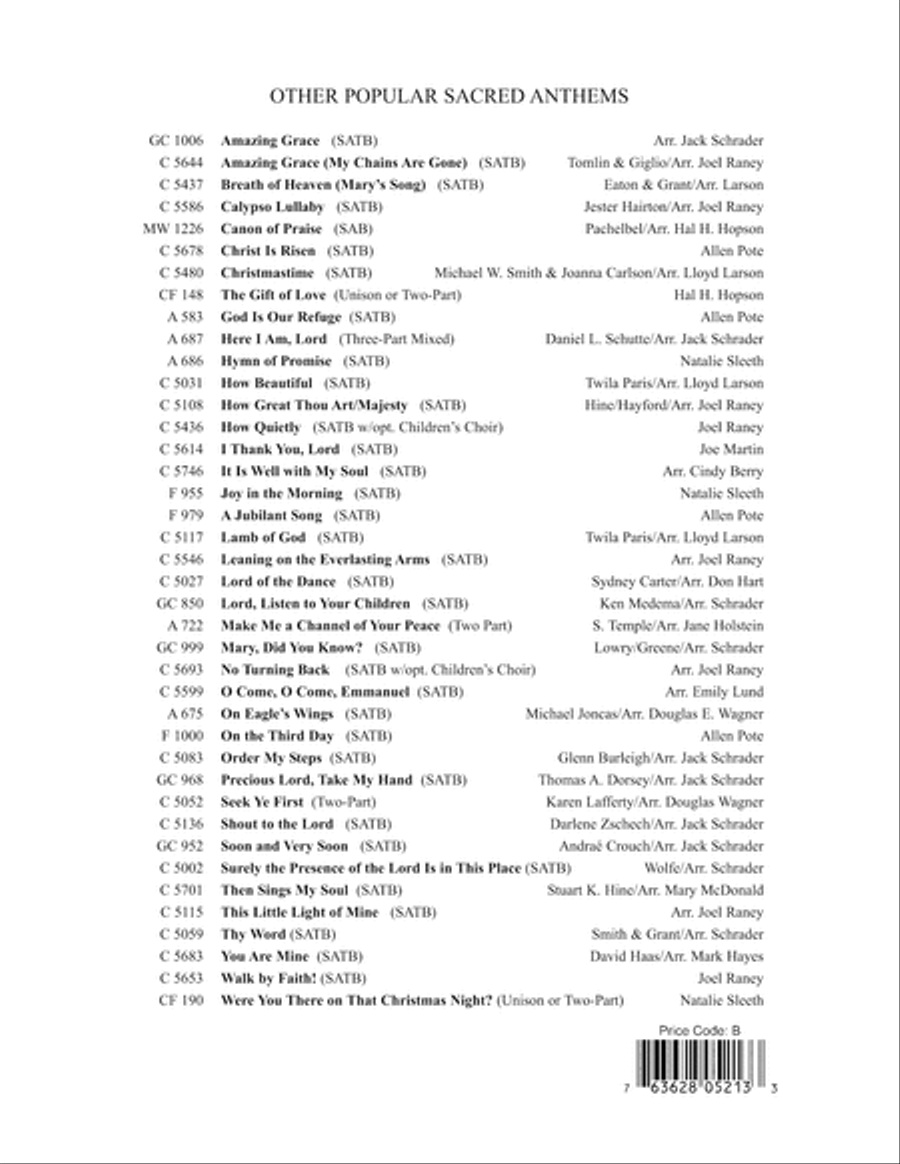 Were You There on That Christmas Night? Choir scores gallery preview page 7