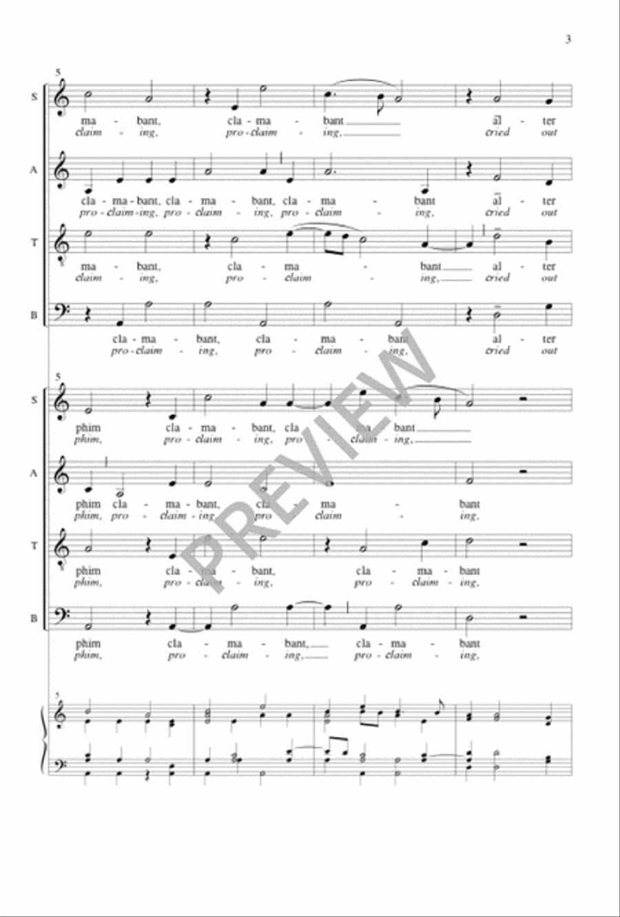 Duo Seraphim Duo Seraphim 4-Part scores gallery preview page 3