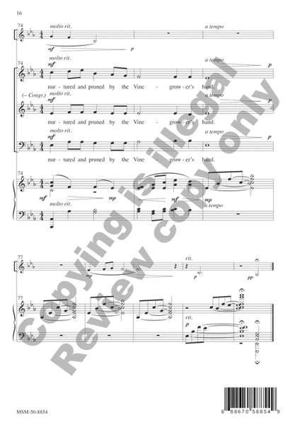 Christ Is the Vine (Choral Score) image number null